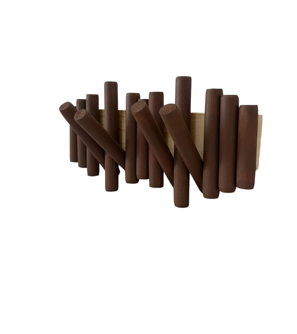 El Yapımı Ahşap Duvar Askılığı – Duvara Monte Portmanto